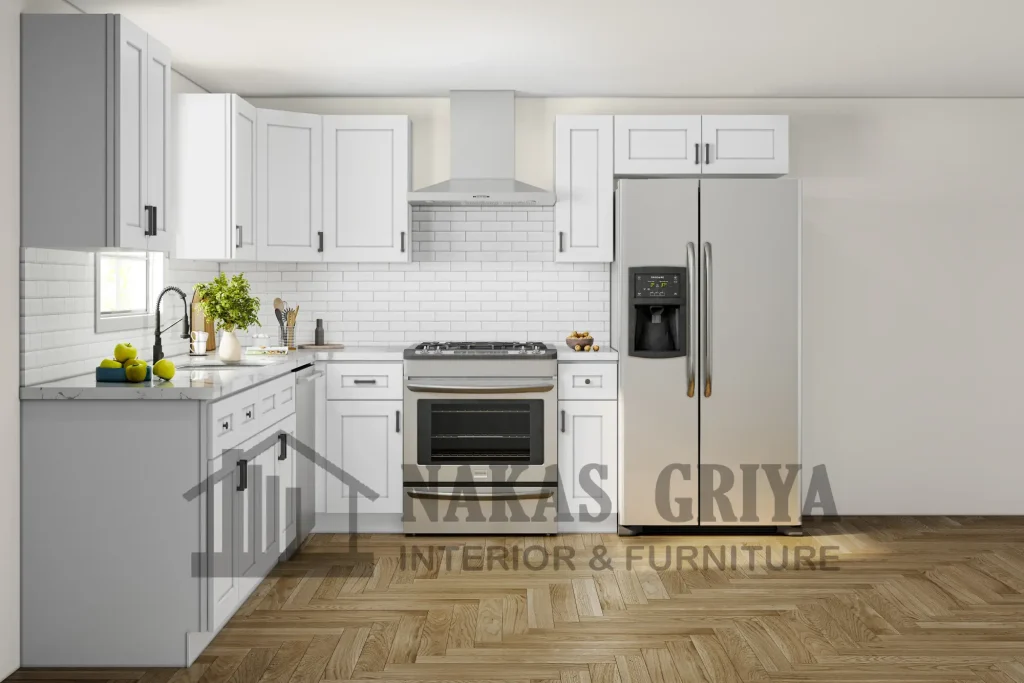 Kitchen Set Minimalis Warna Putih